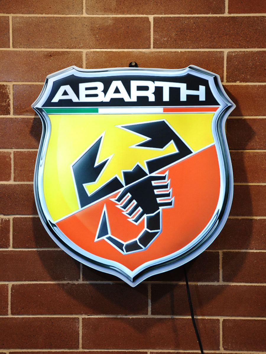 Abarth LED Sign – ZS Classics