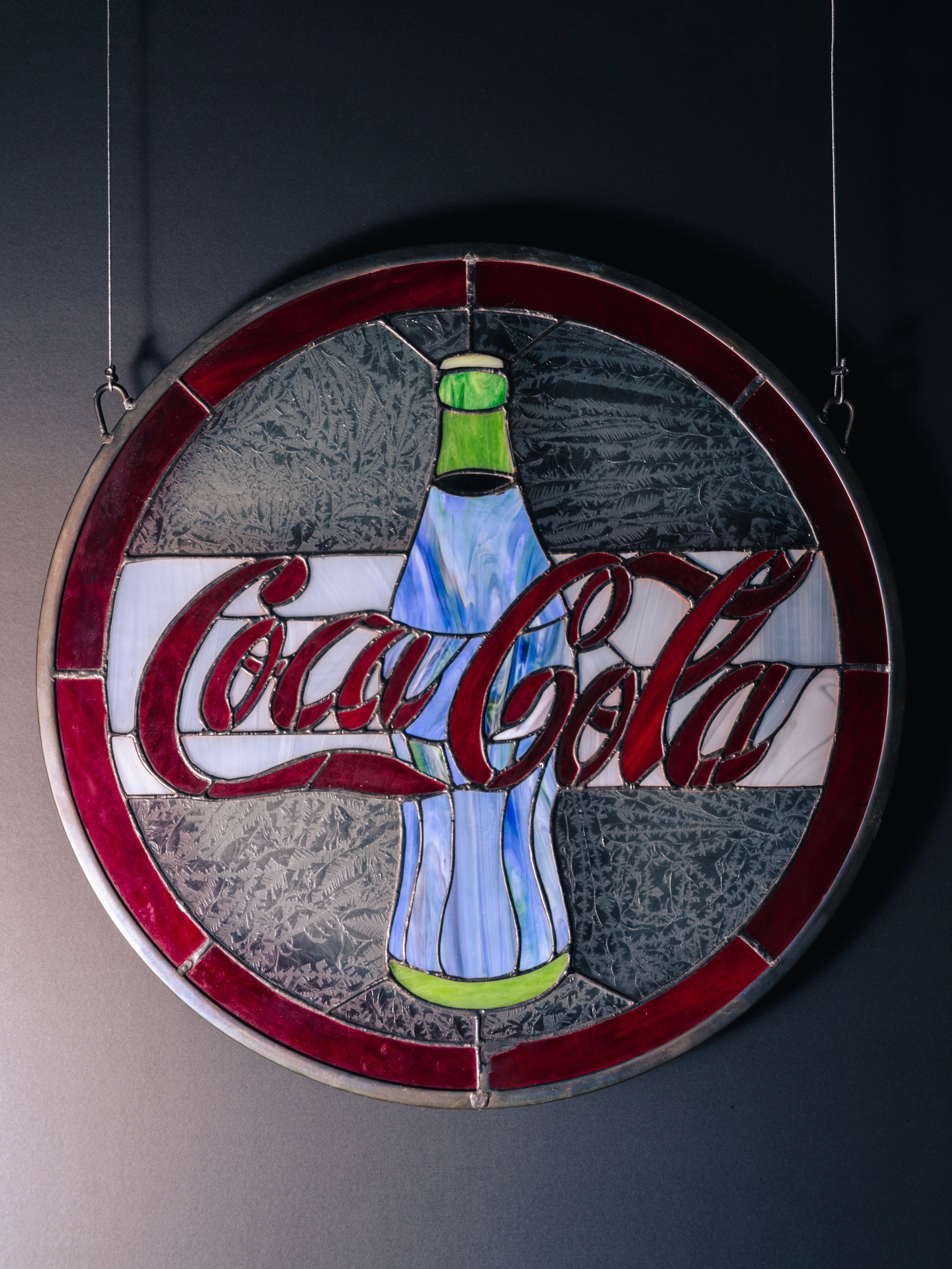 Vintage Coca Cola Stained Glass – ZS Classics
